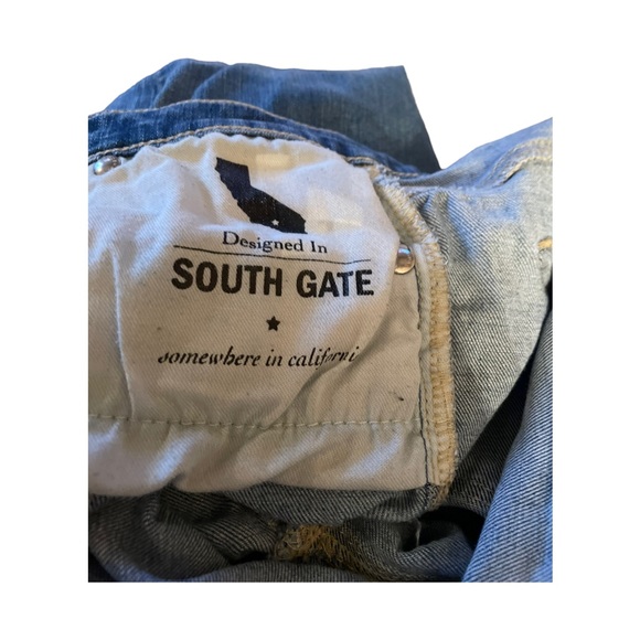 Adriano Goldschmied blue jeans waist 26R 98% cotton legging ankle super skinny - Picture 12 of 15